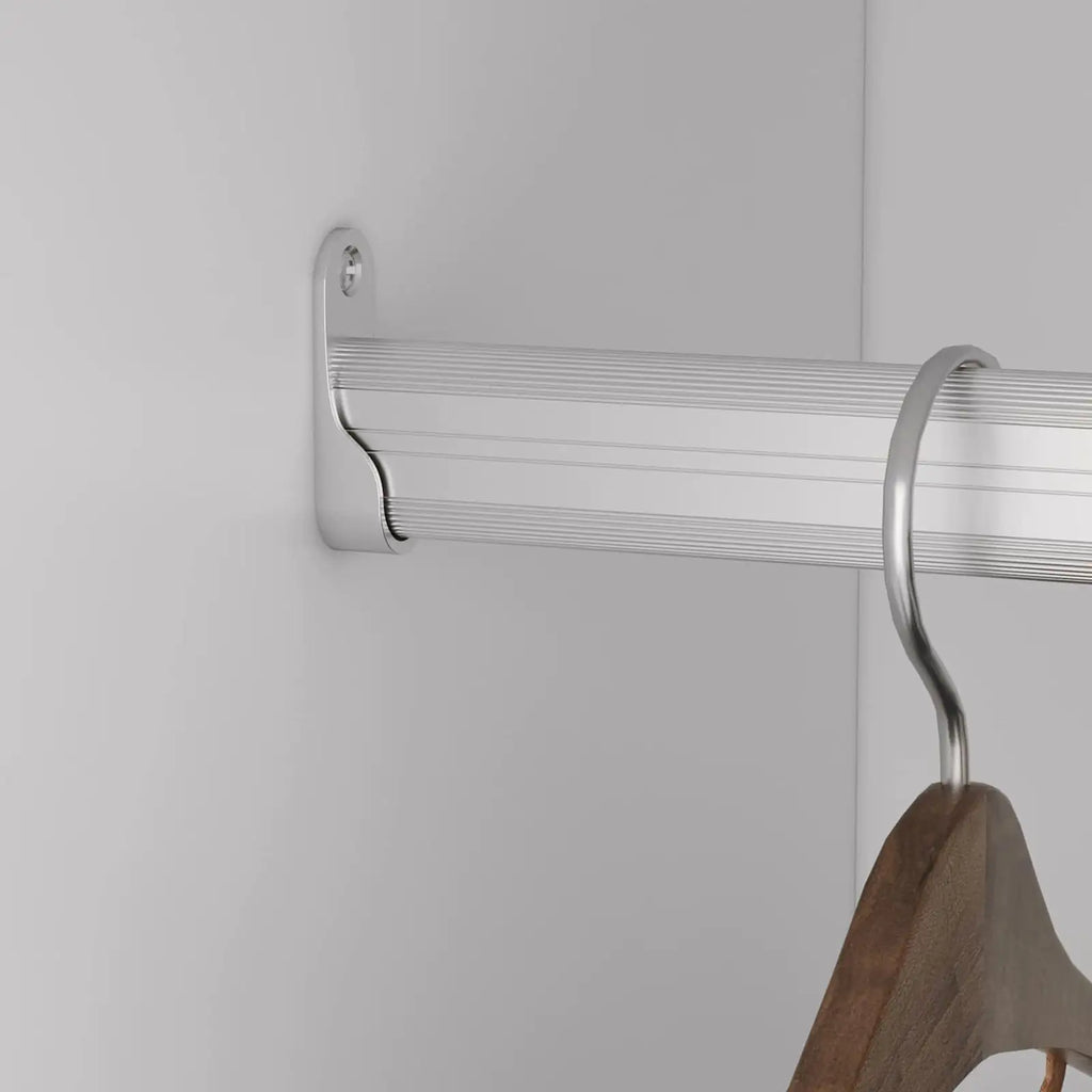 Sleek Wall-Hung Closet Storage System