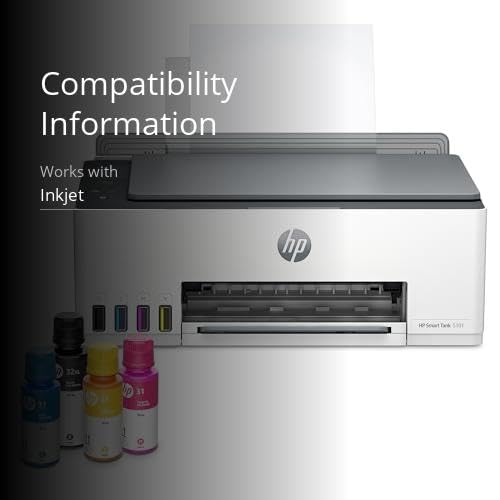 HP Smart Tank 5101 Wireless All-in-One Refillable Ink Tank Printer, Scanner, Copier with 2 years of Ink included, Wireless printer for home use (1F3Y0A)