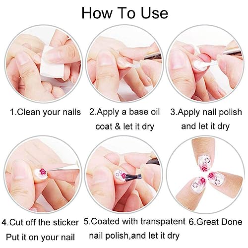 8 Sheets Christmas 3D Cute Nail Stickers Winter Cartoon Nail Art Stickers Supplies Xmas Holiday Nail Decals with Xmas Tree Santa Claus Reindeer Design for Women New Year Nail Decorations Accessories