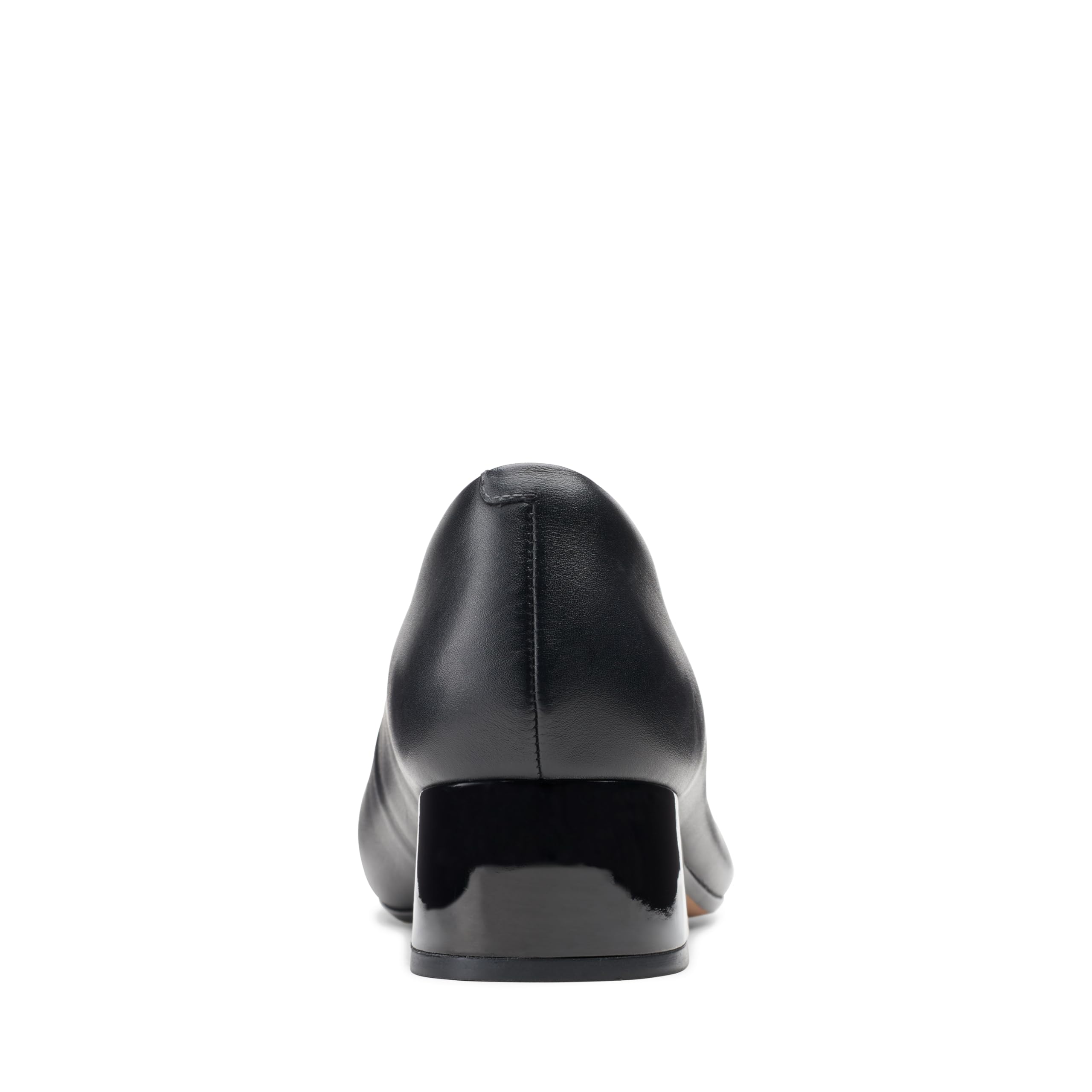 Clarks Women's Marilyn Sara Pump, Black Leather/Synthetic Combination, 9