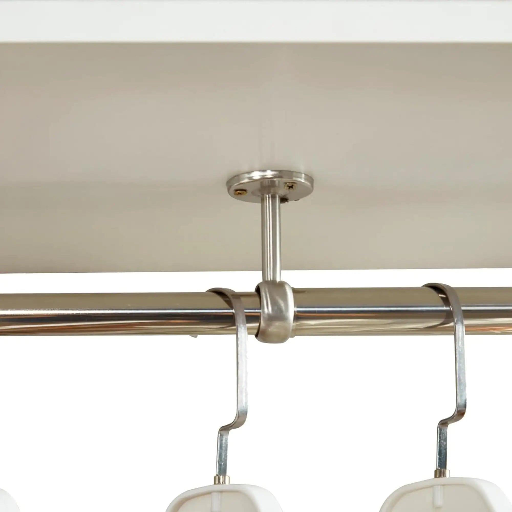 White Modern Closet System with Shelves and Drawers