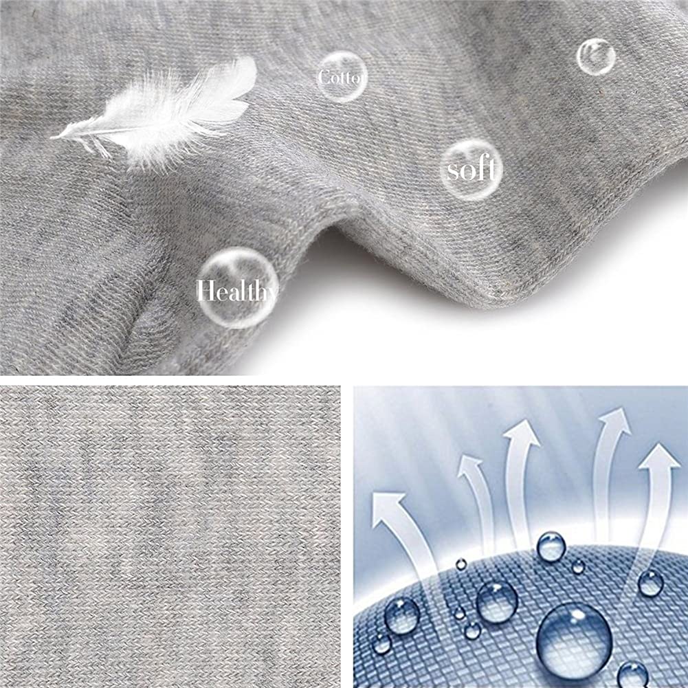 CHARMKING 8 Pairs Ankle Socks for Women Low Cut Cotton Socks Soft Moisture-wicking Casual Socks Non Slip Breathable (Multicolor)