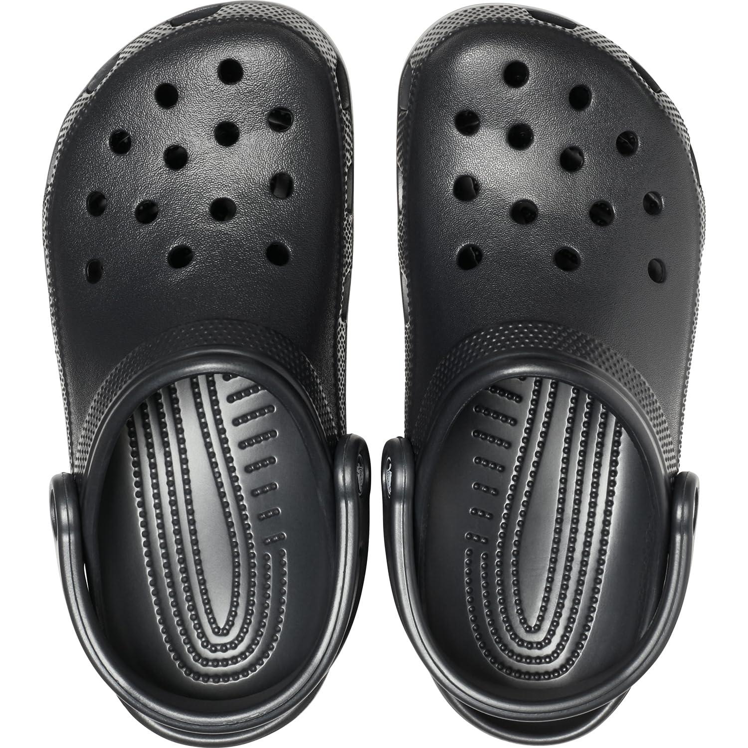 Crocs Unisex-Adult Classic Clogs, Black, 9 Men/11 Women