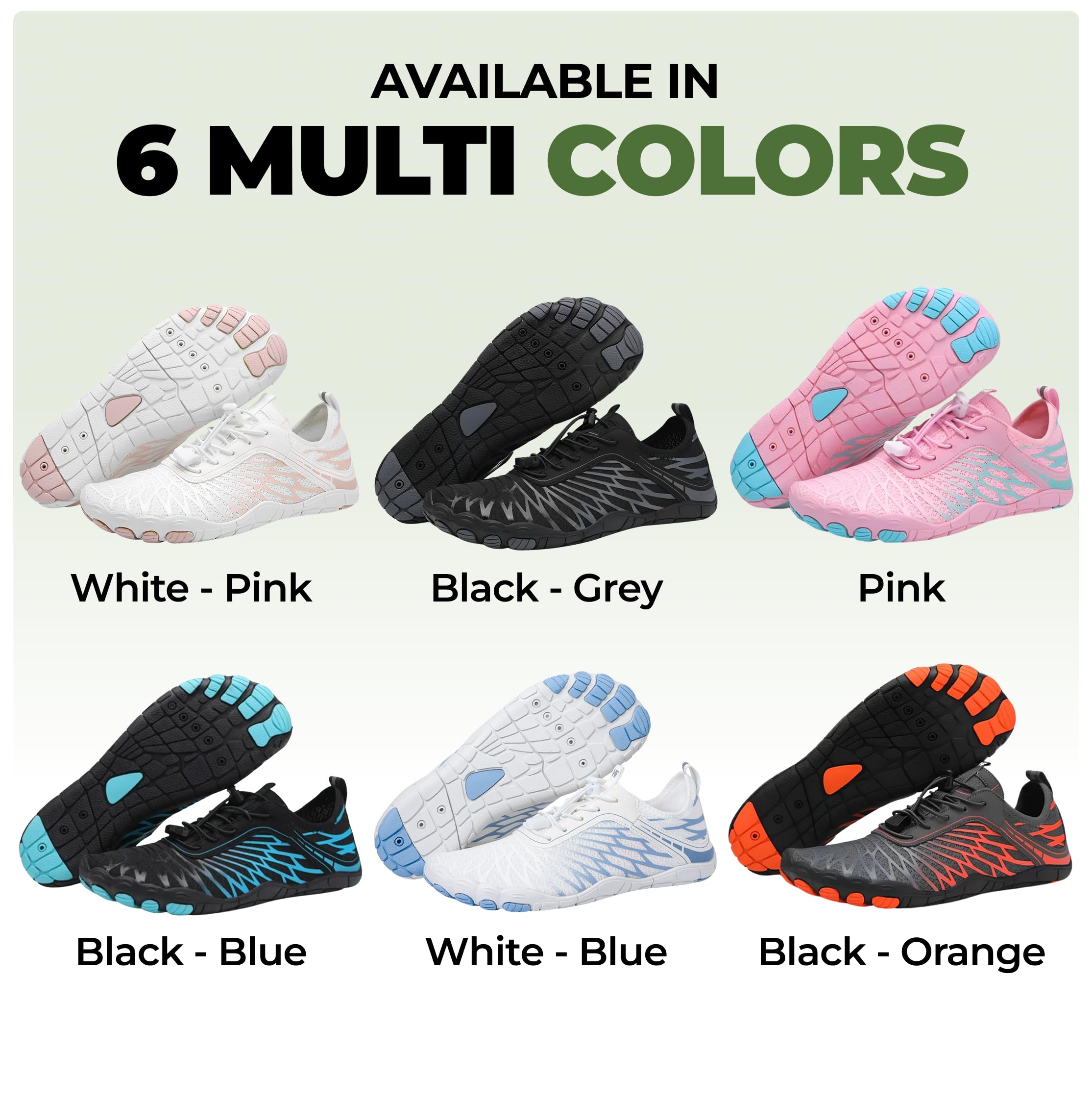 Hike Footwear Lazuli Pro - Healthier and Comfortable Feet with Barefoot Shoes, Lightweight Flexible, Arch Support, Wide Walking Shoes (Unisex) White - Pink
