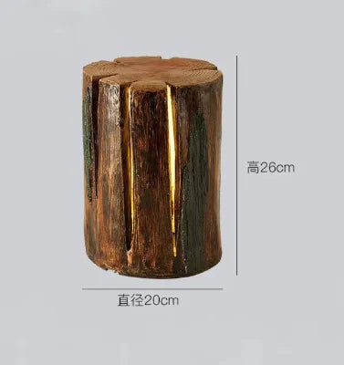 Outdoor Stump Lawn Lamp