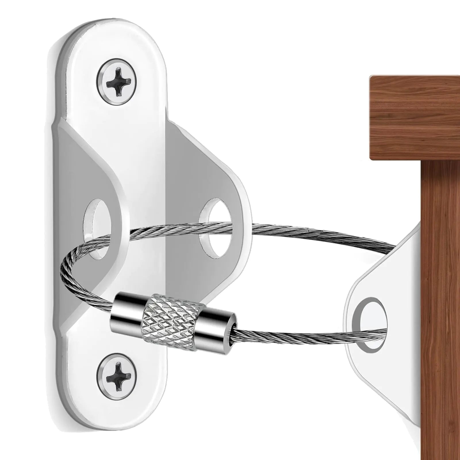 Furniture Anchors Straps for Baby Proofing Furniture Straps Anti Tip Furniture Anchor Securing 60lbs Keep Baby Pet Safety from Falling Furniture Earthquake Straps for Child Safety（1Pack）