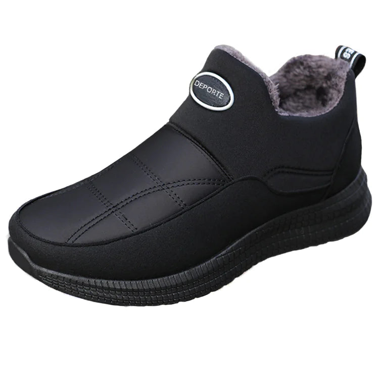 Beijing Cotton Shoes for Men - Winter Casual Boots