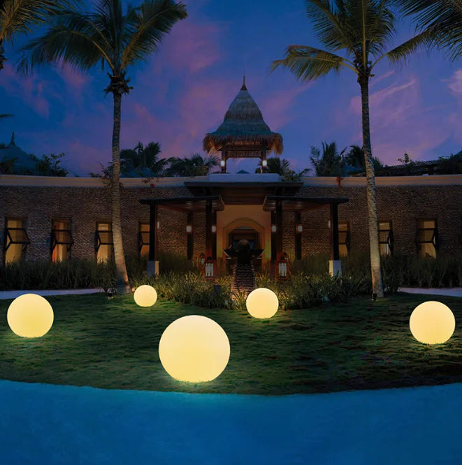 Garden Glow LED Spheres