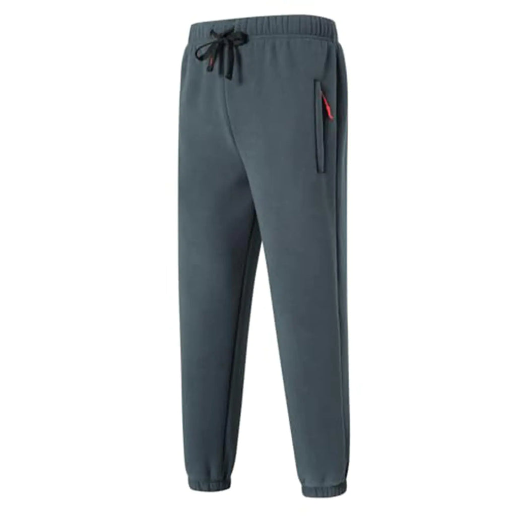 Plus Size Fleece Pants Joggers for Men Winter Warm Sherpa Fleece Warm Clothing Mens Sweatpants Warm Clothes for Men Mens Jogger Pajama Pants Thermal Pants（5-GraySmall）