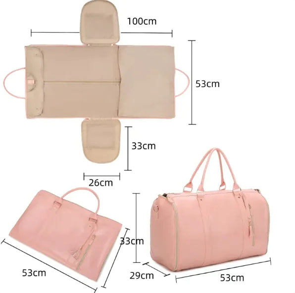 StyleJourney™ Compact Leather Bag
