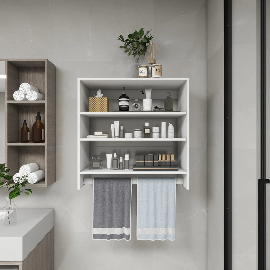 B1 Modern Wall-Mount Closet Organizer: Efficient Storage System